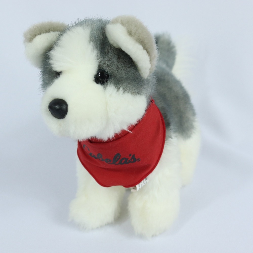 Douglas Husky Dog Plush Stuffed Animal Cabela's Bandana Blaze #1736